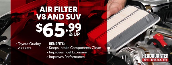 Air Filter V8 & SUV