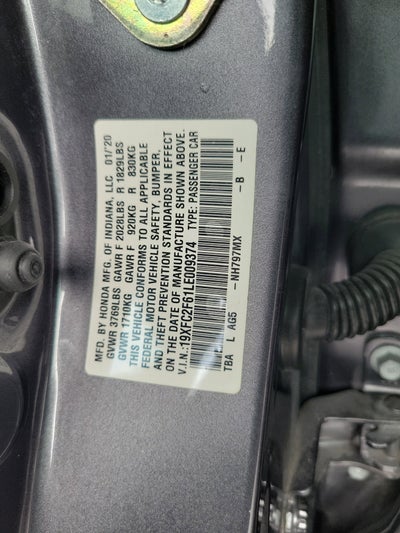 2020 Honda Civic Sedan LX