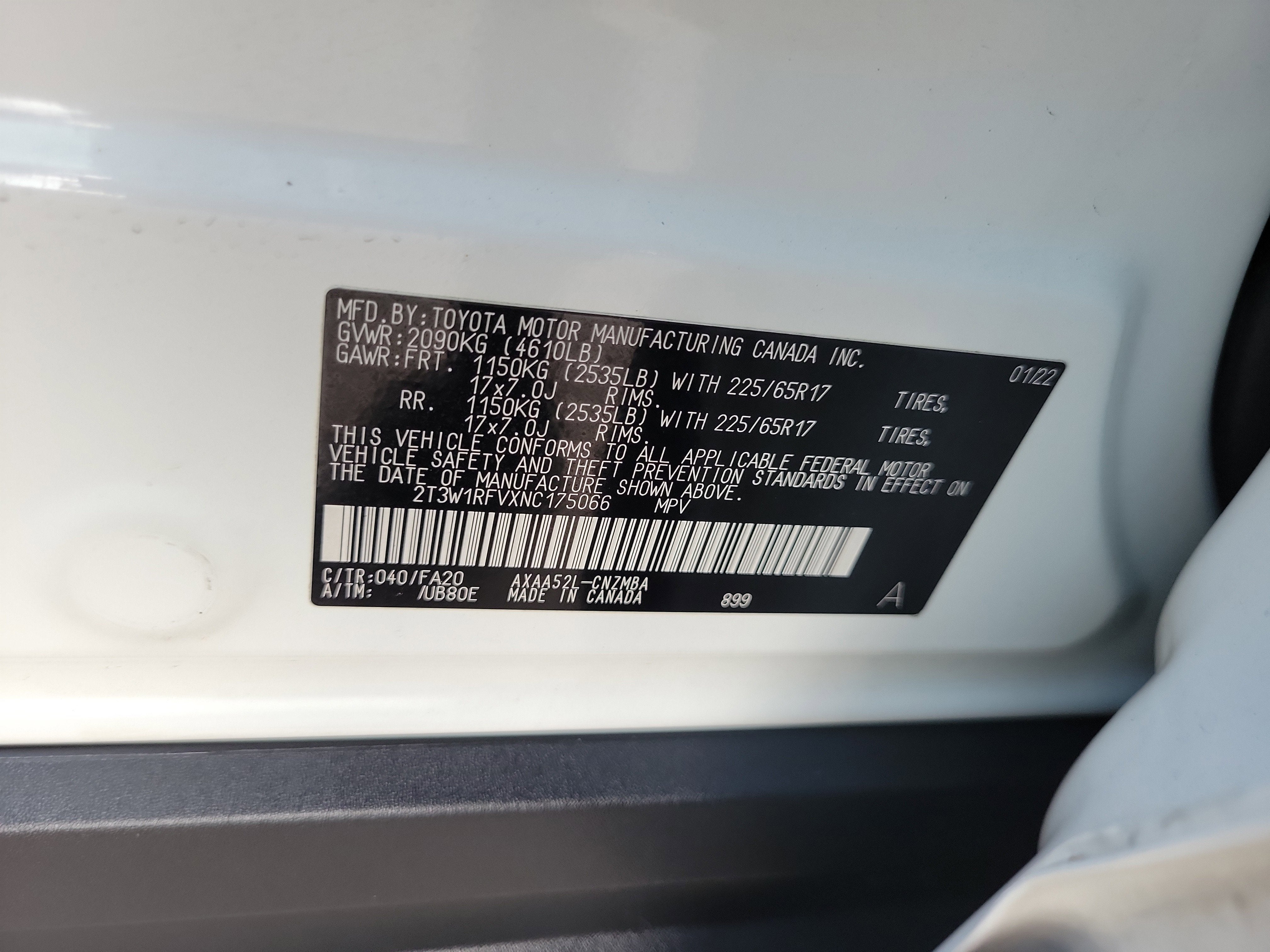 2022 Toyota RAV4 XLE