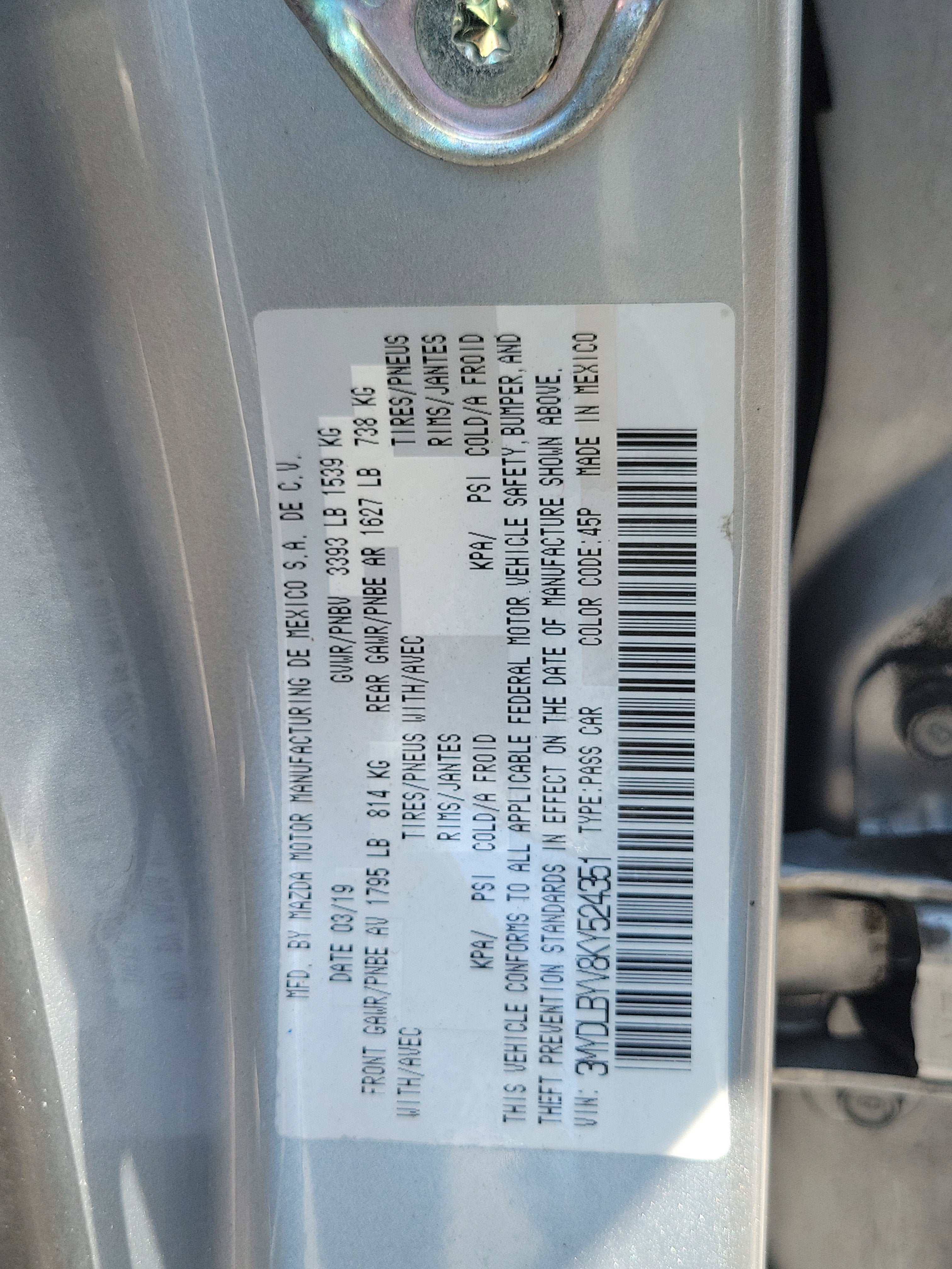2019 Toyota Yaris Sedan L