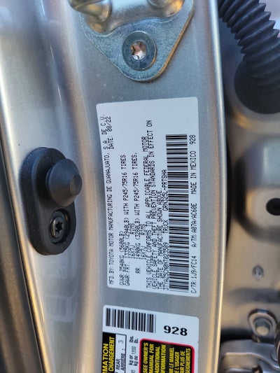 2022 Toyota Tacoma 2WD SR5