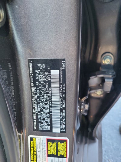 2018 Toyota Camry SE