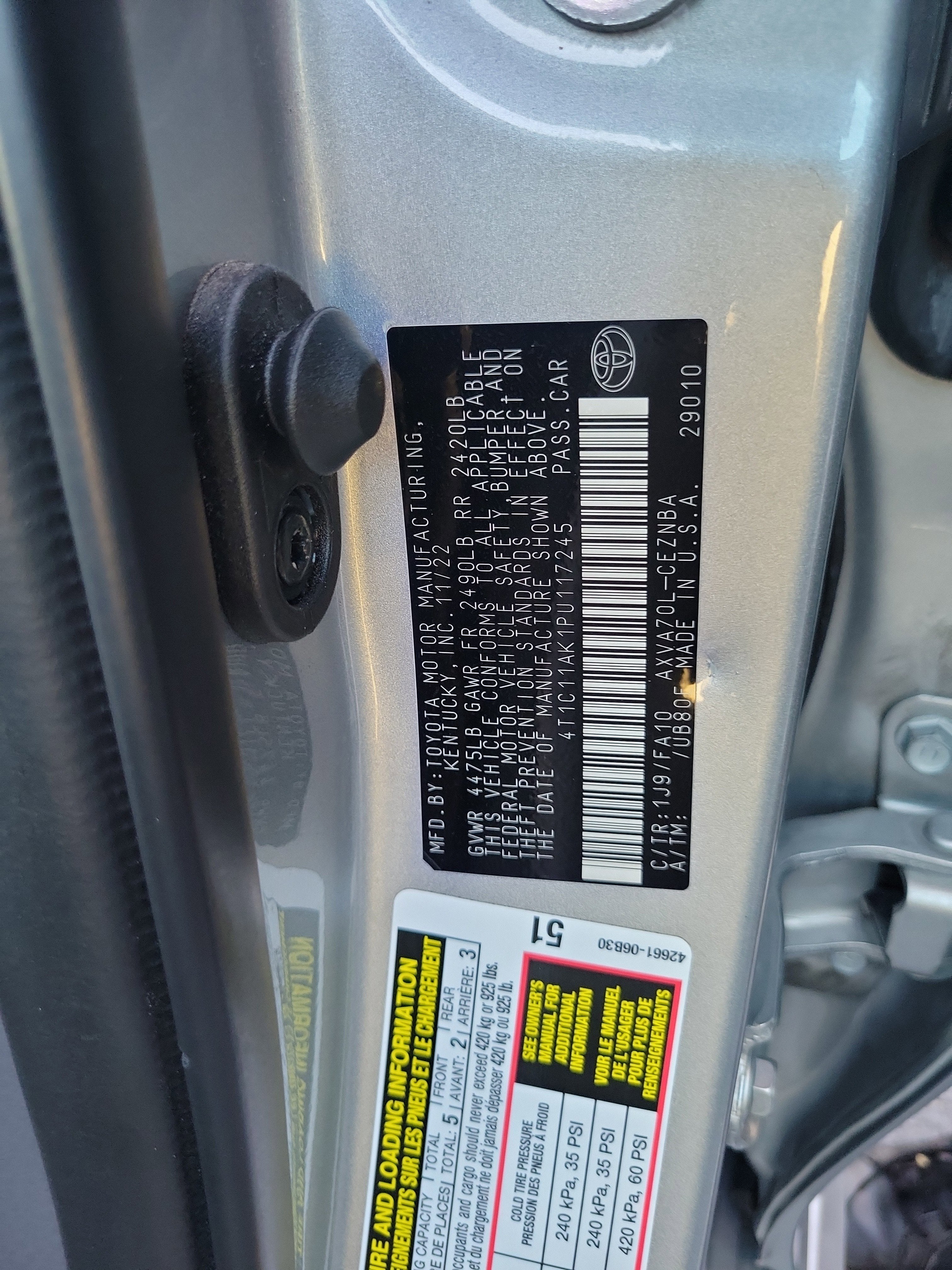 2023 Toyota Camry LE