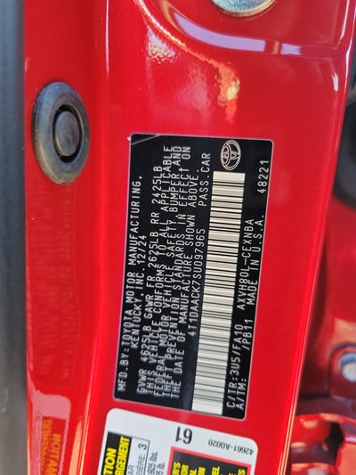 2025 Toyota Camry LE