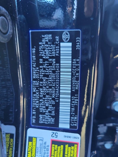 2025 Toyota Camry SE