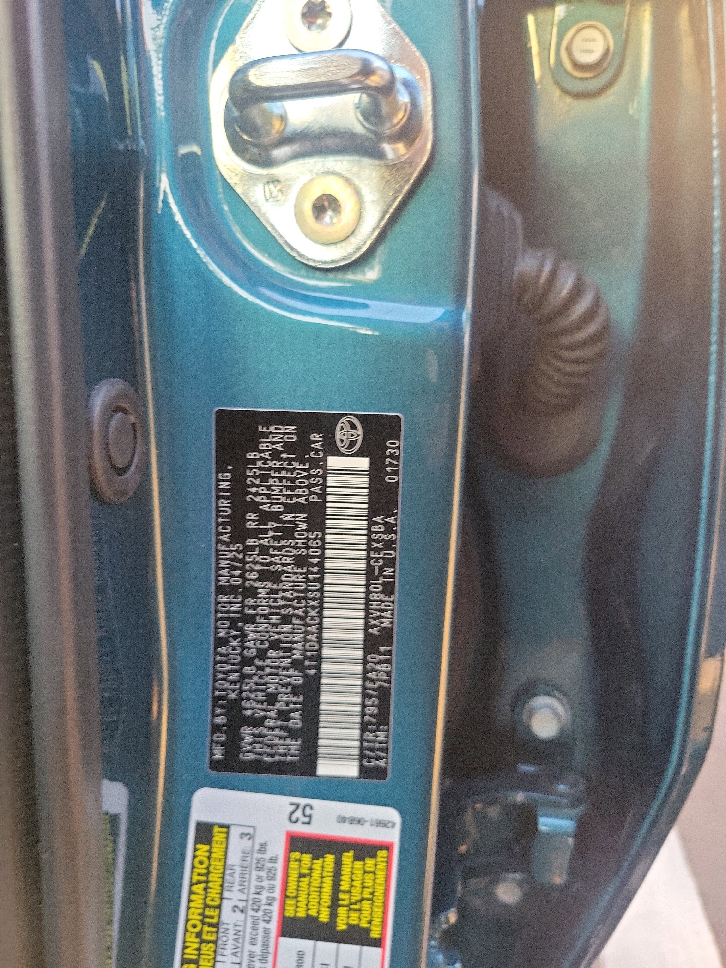 2025 Toyota Camry SE