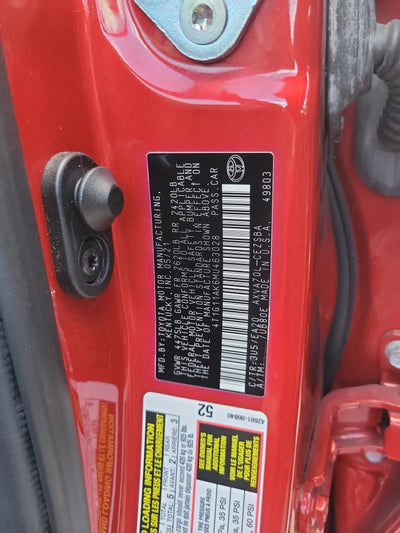 2021 Toyota Camry SE