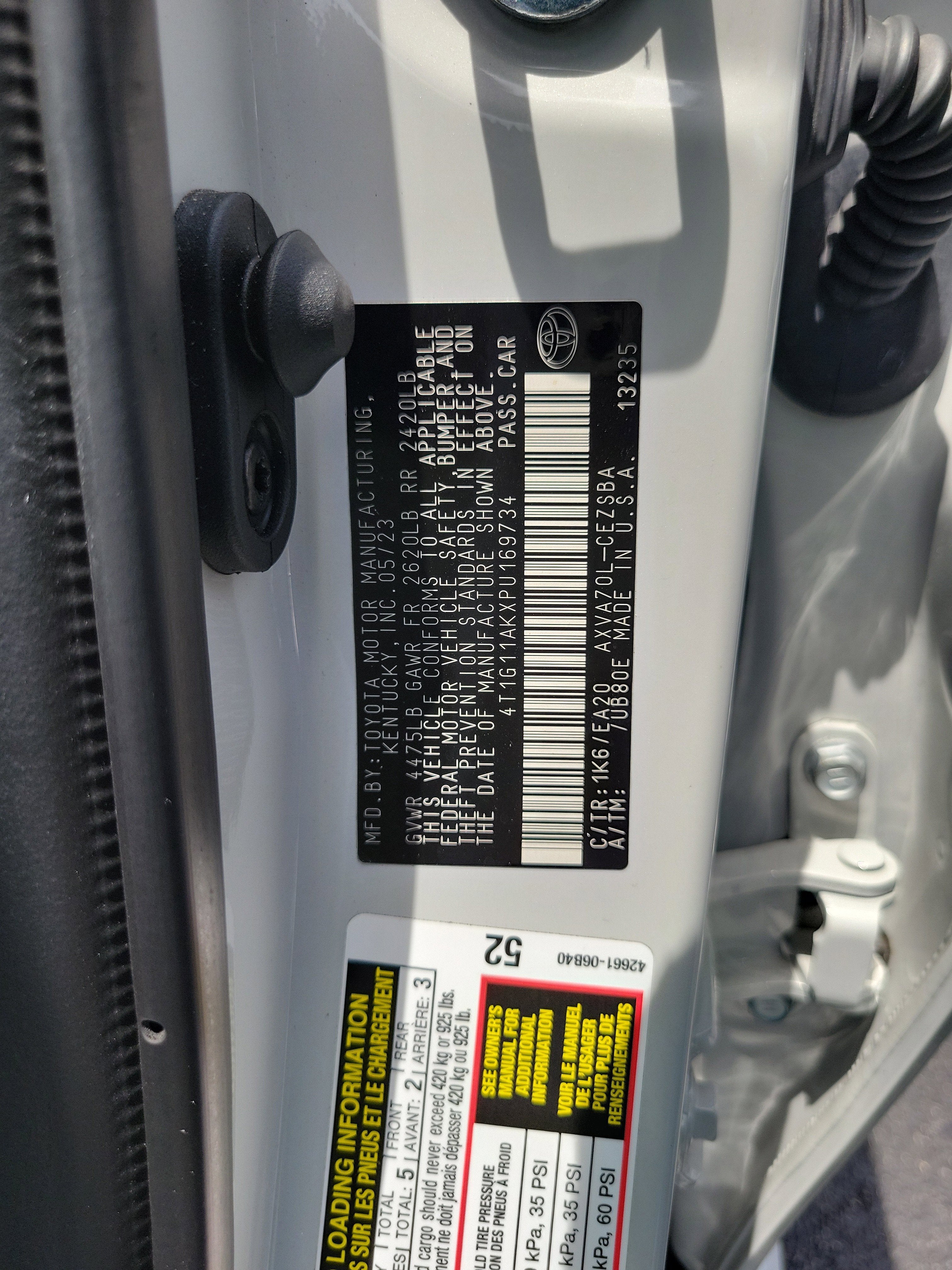 2023 Toyota Camry SE