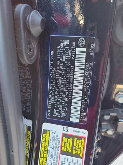 2024 Toyota Camry XSE