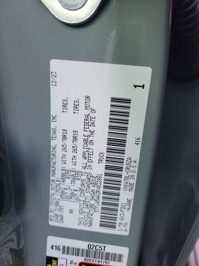 2024 Toyota Tundra 2WD SR5