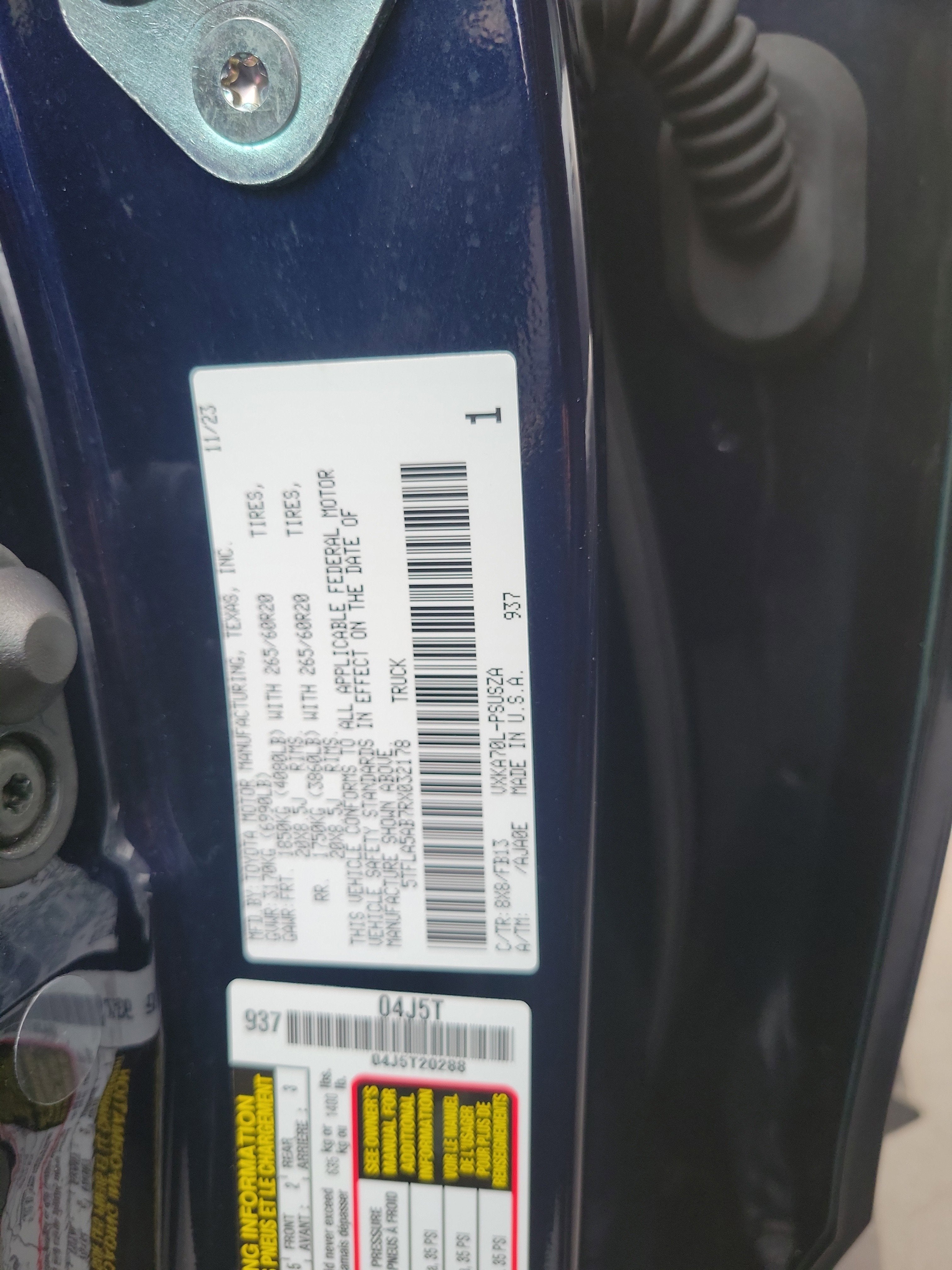 2024 Toyota Tundra 2WD SR5