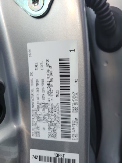 2025 Toyota Tundra 4WD SR