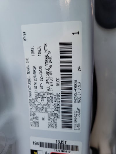 2024 Toyota Tundra 4WD SR5