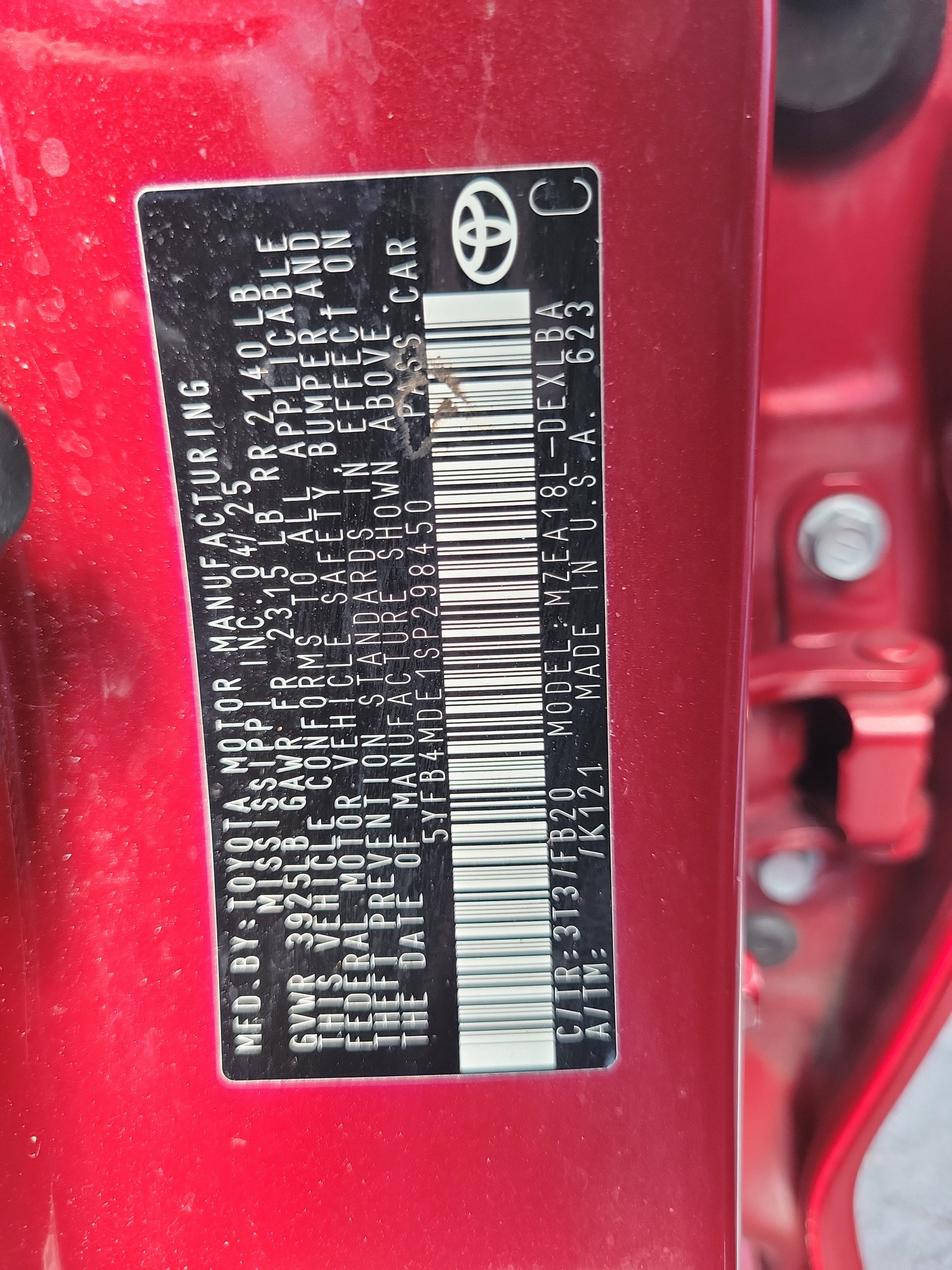 2025 Toyota Corolla LE