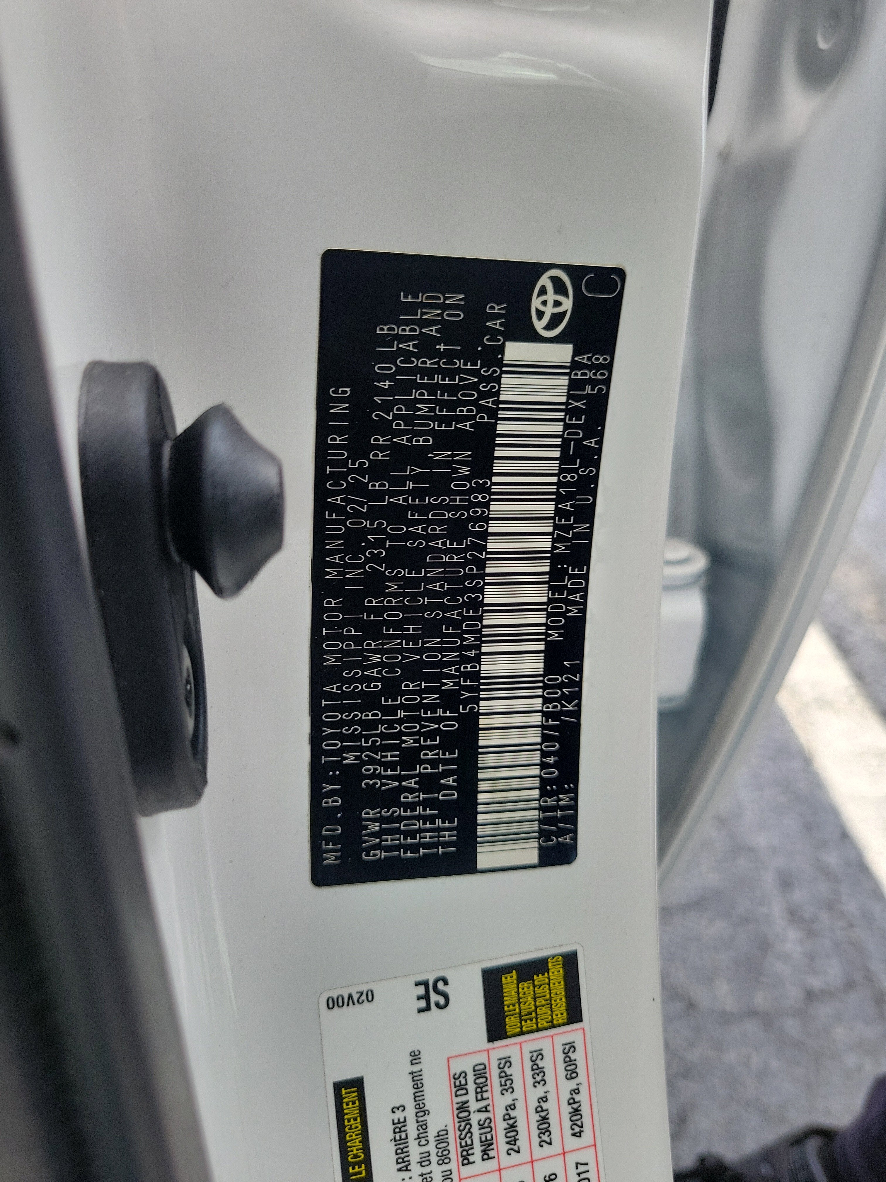 2025 Toyota Corolla LE