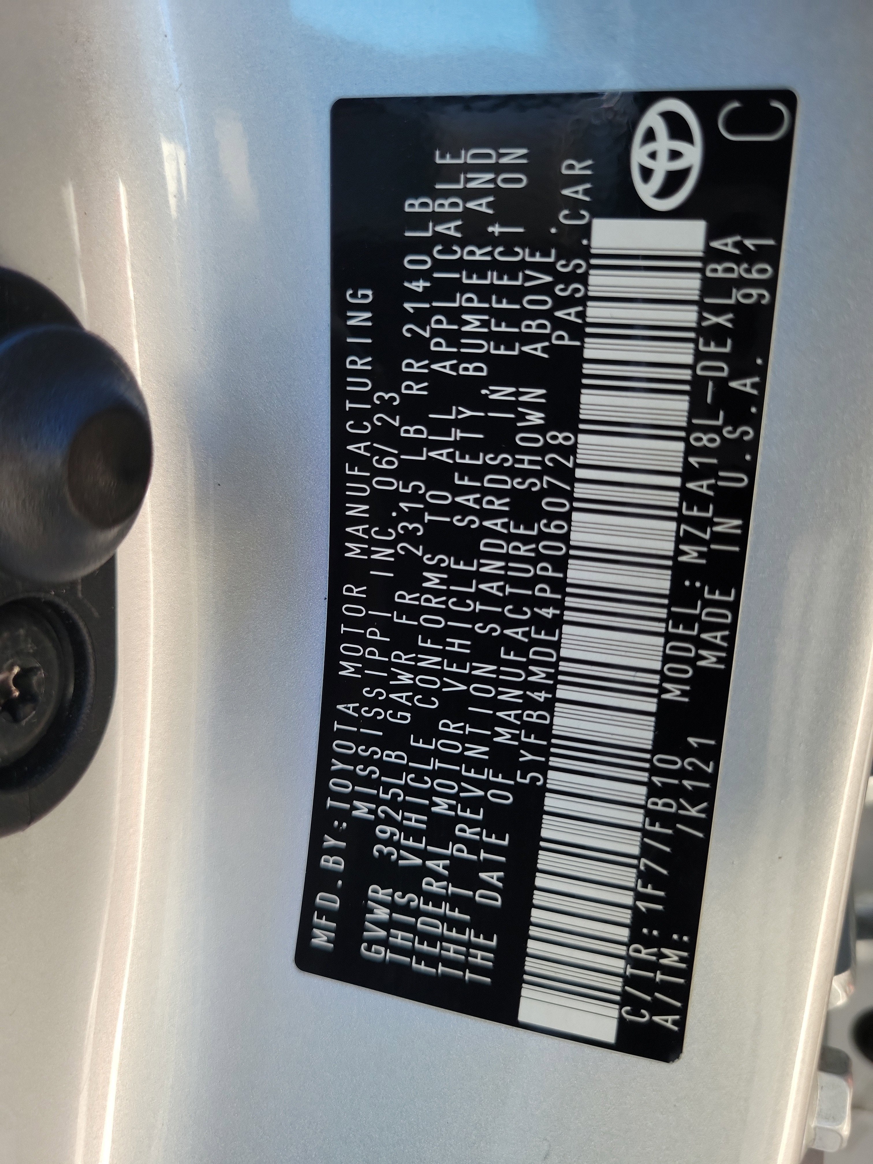 2023 Toyota Corolla LE