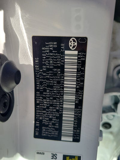 2024 Toyota Corolla LE