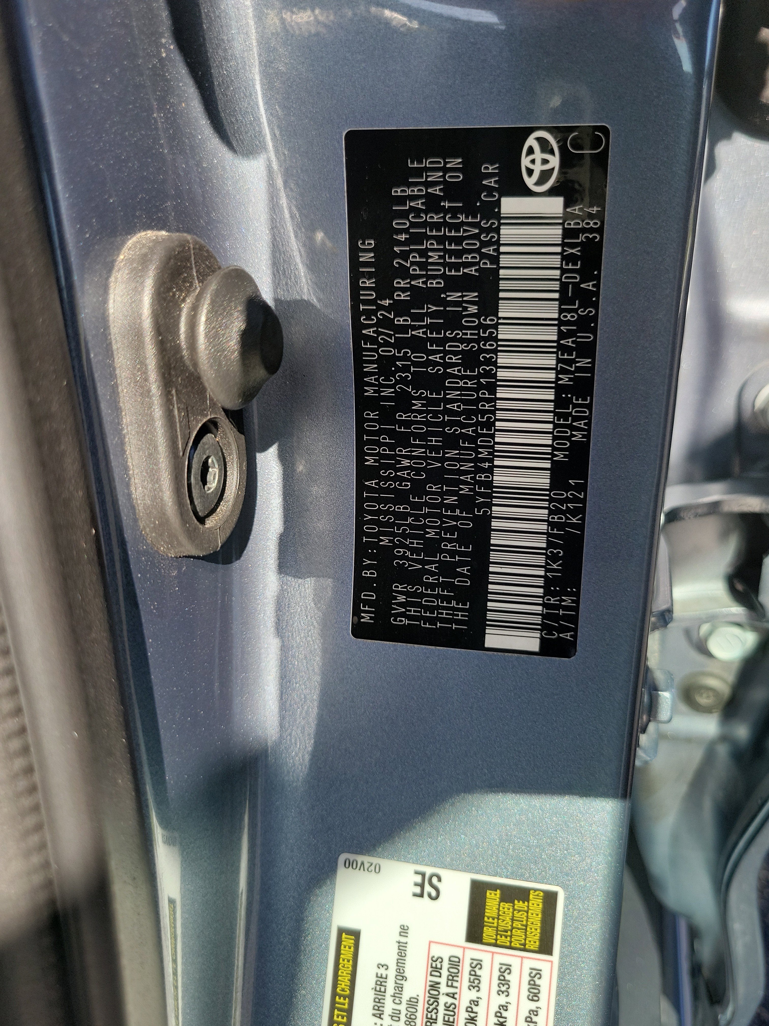 2024 Toyota Corolla LE