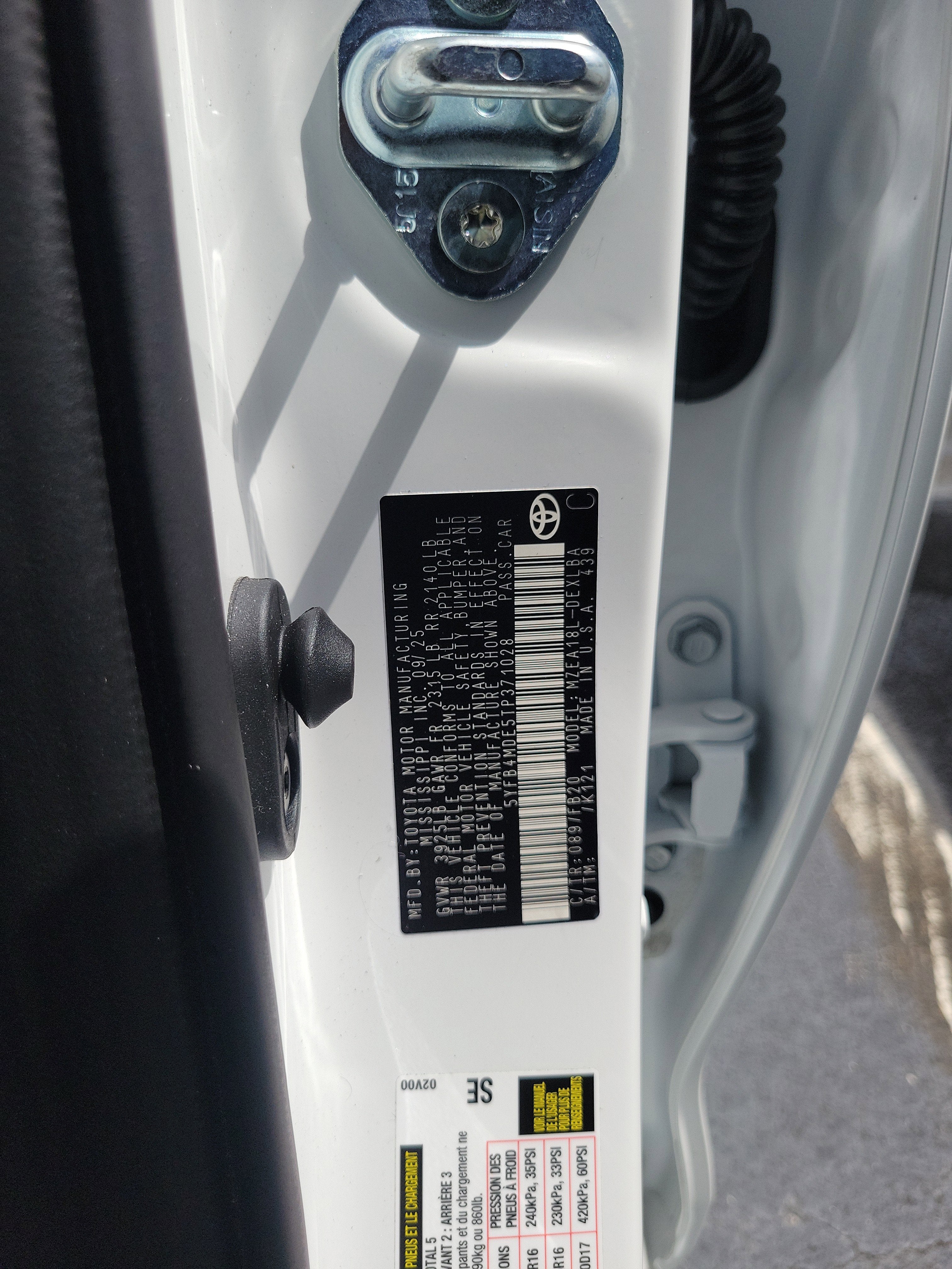 2026 Toyota Corolla LE