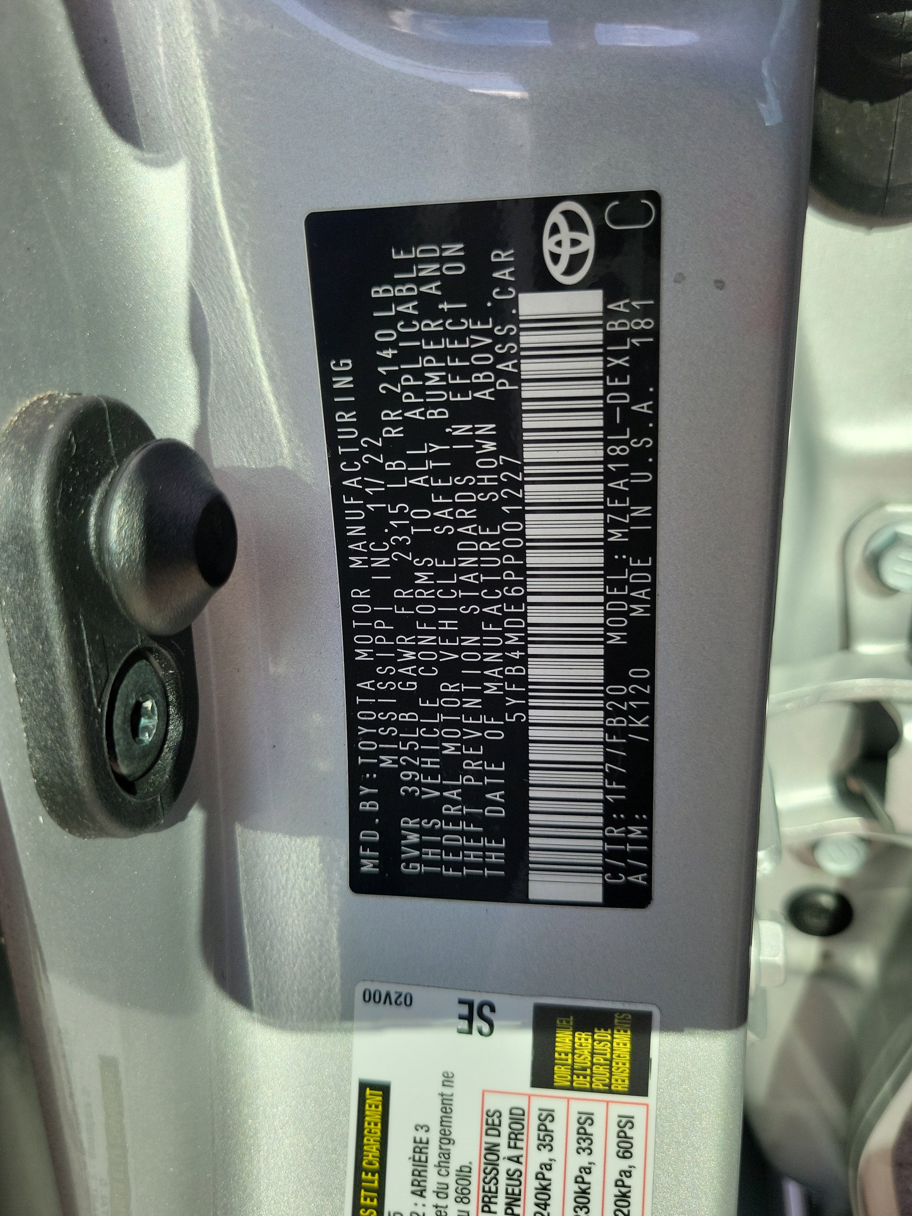 2023 Toyota Corolla LE