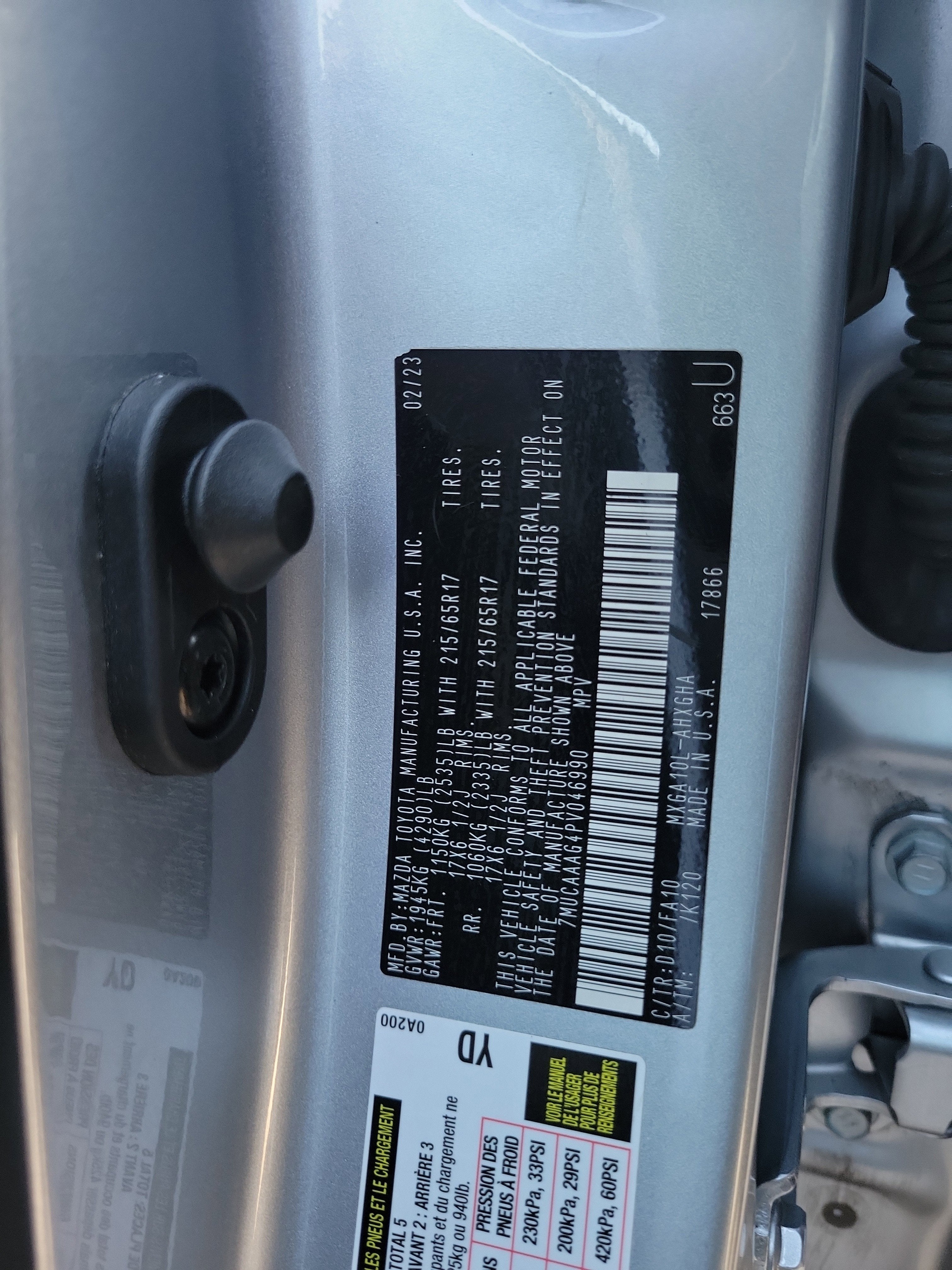 2023 Toyota Corolla Cross LE