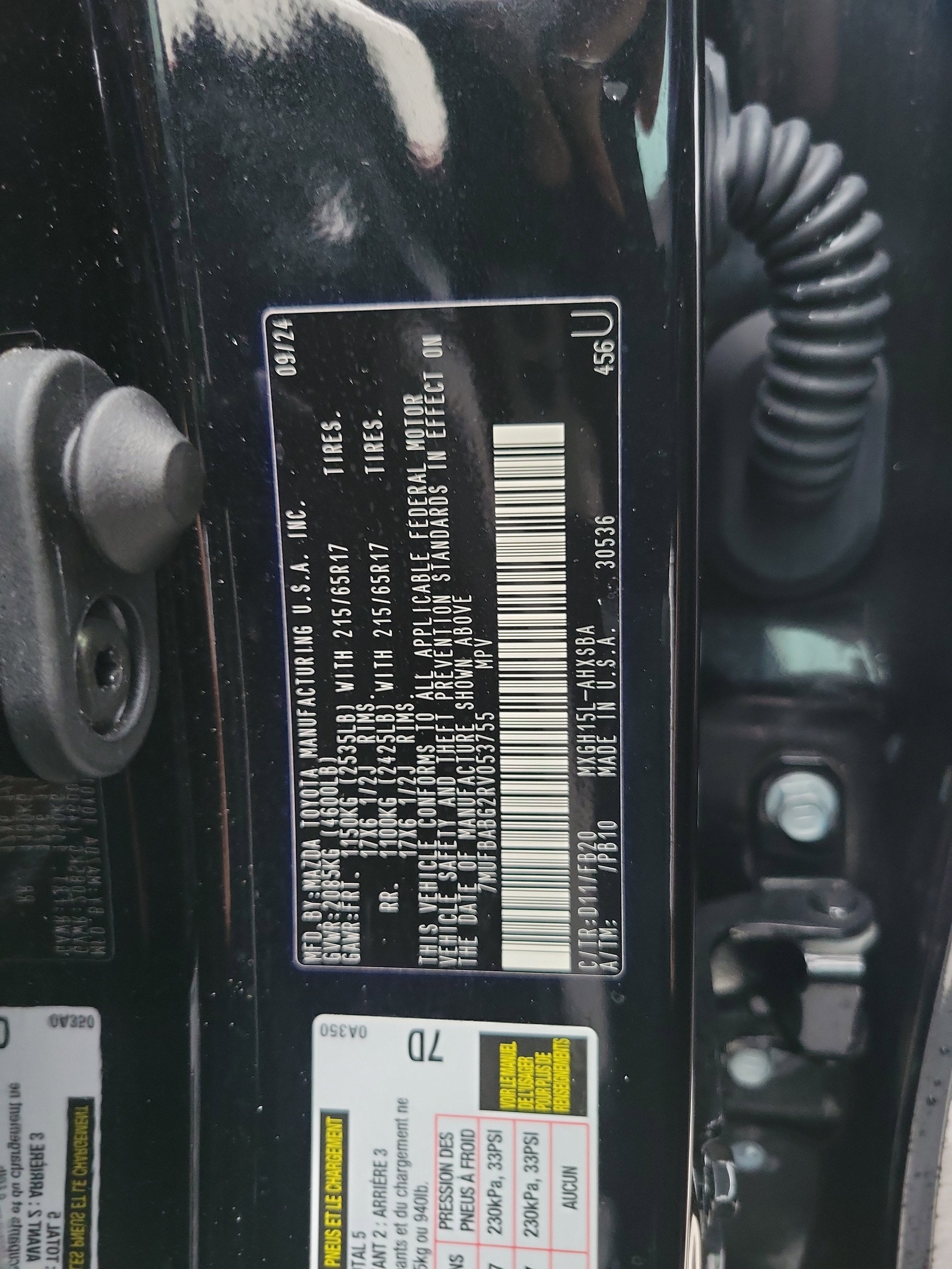 2024 Toyota Corolla Cross Hybrid Nightshade Edition