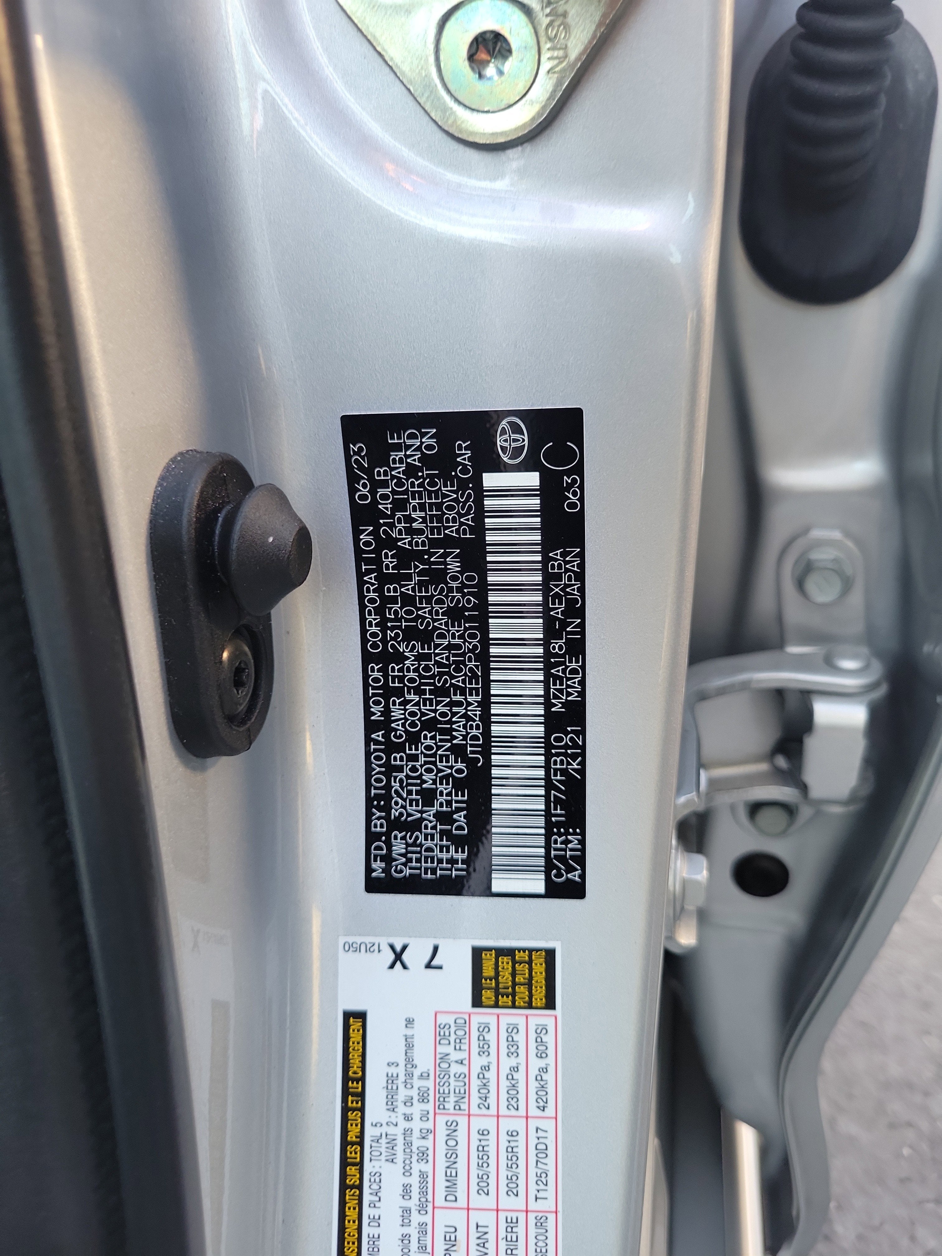 2023 Toyota Corolla LE