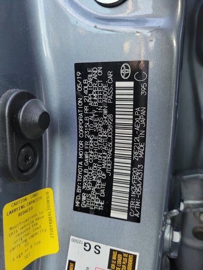 2020 Toyota Corolla LE