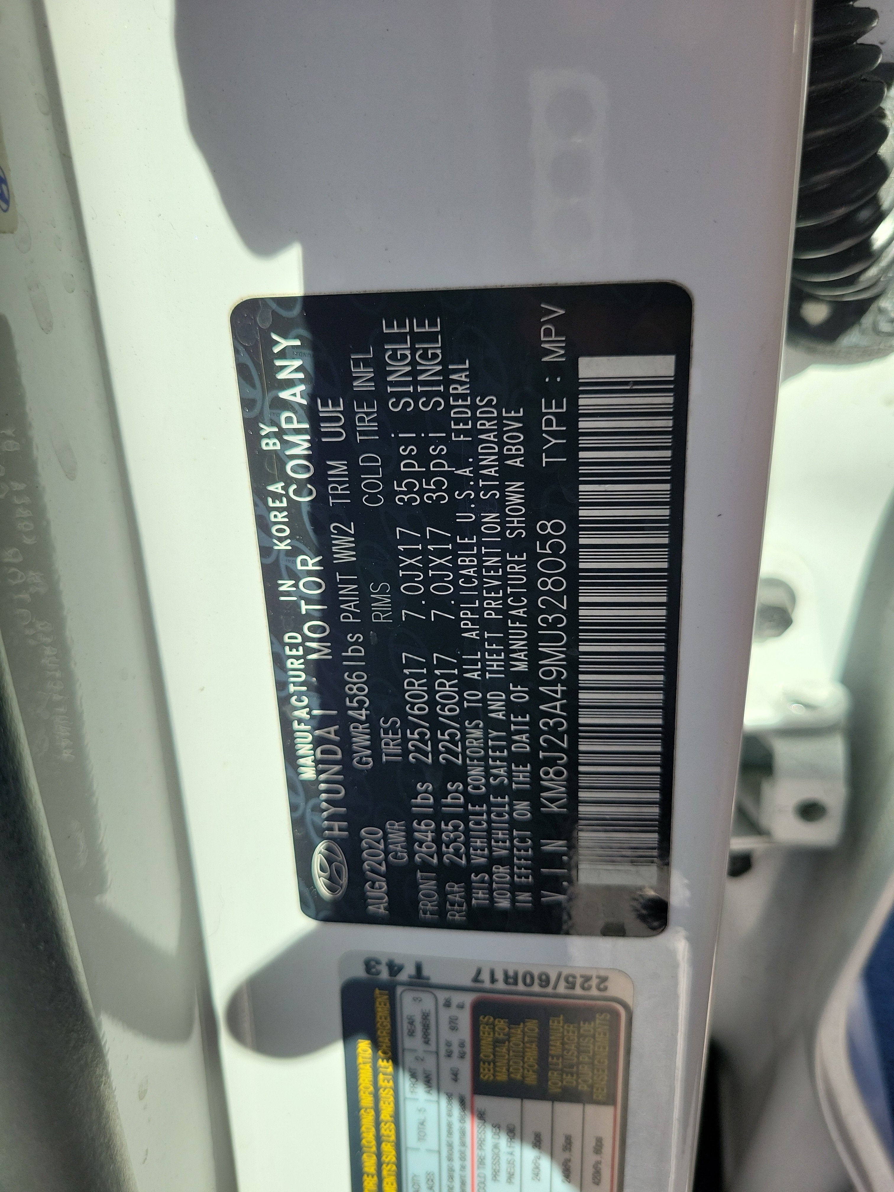 2021 Hyundai Tucson SE