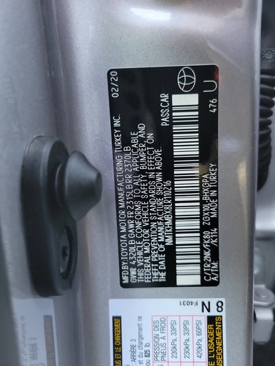 2020 Toyota C-HR XLE