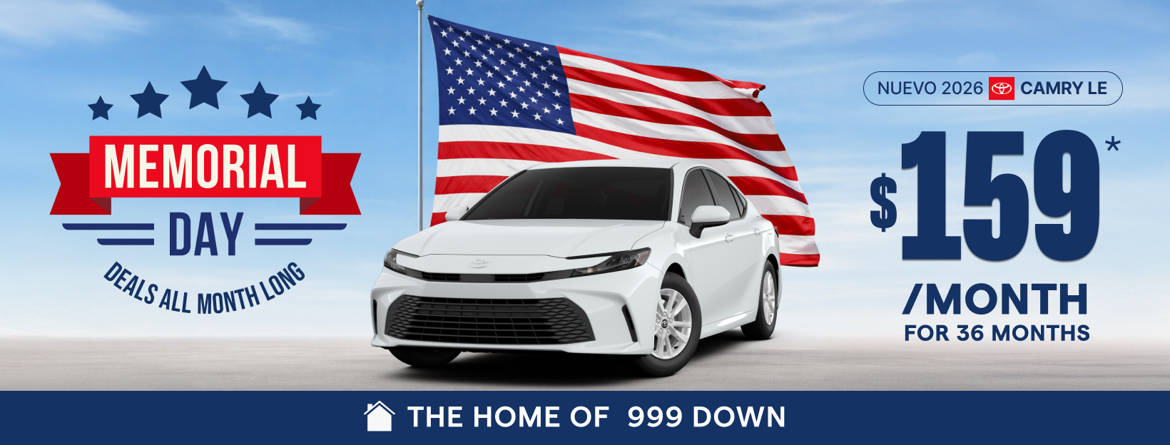 New 2026 Toyota Camry LE