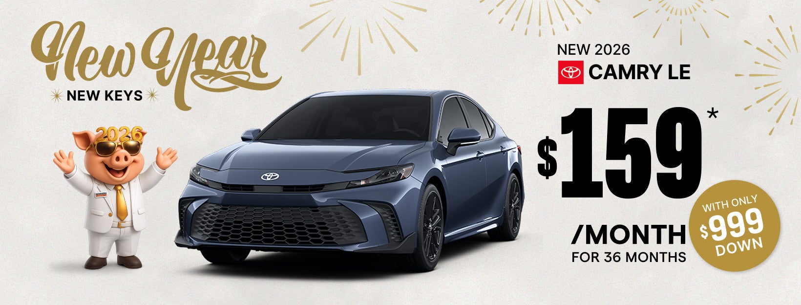 New Year - New 2026 Camry LE