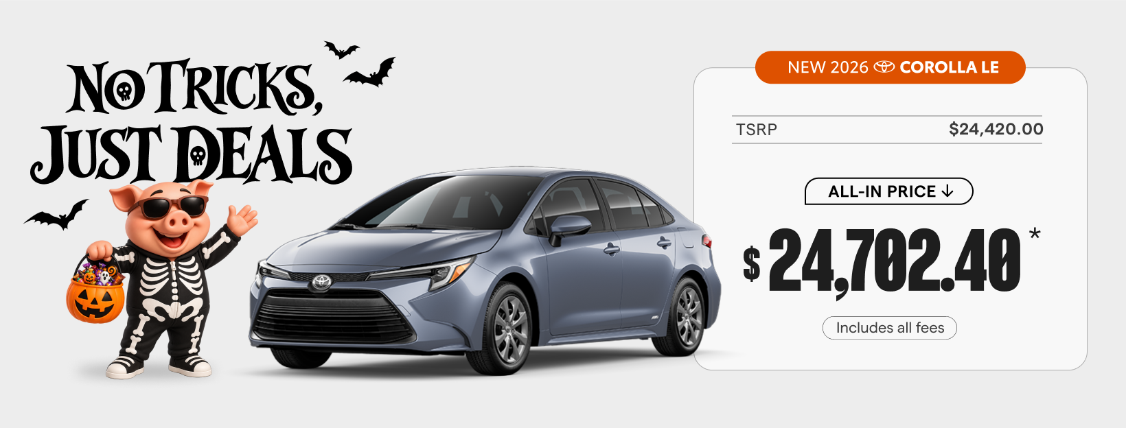 New 2026 Toyota Corolla LE