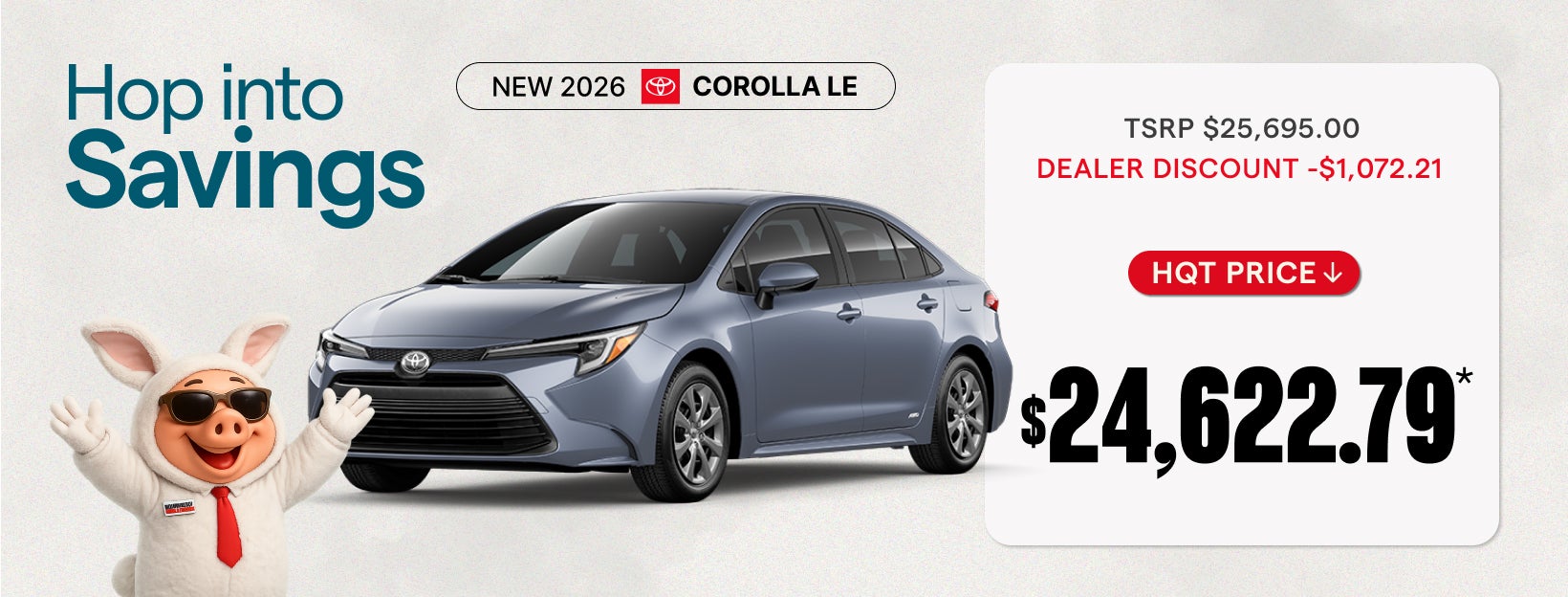 New 2026 Toyota Corolla LE