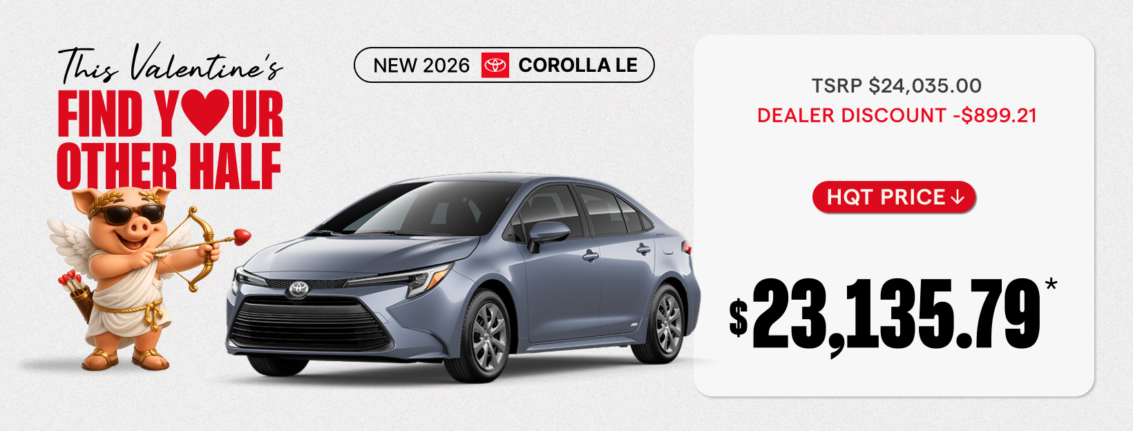 New 2026 Toyota Corolla LE