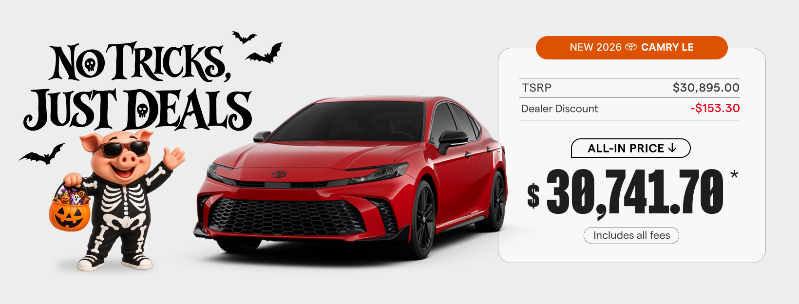 New 2026 Toyota Camry LE