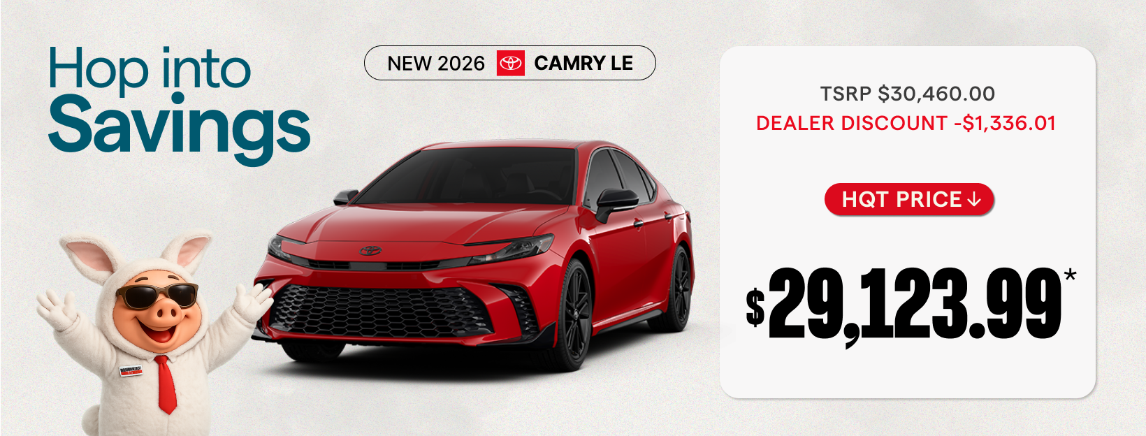 New 2026 Toyota Camry LE