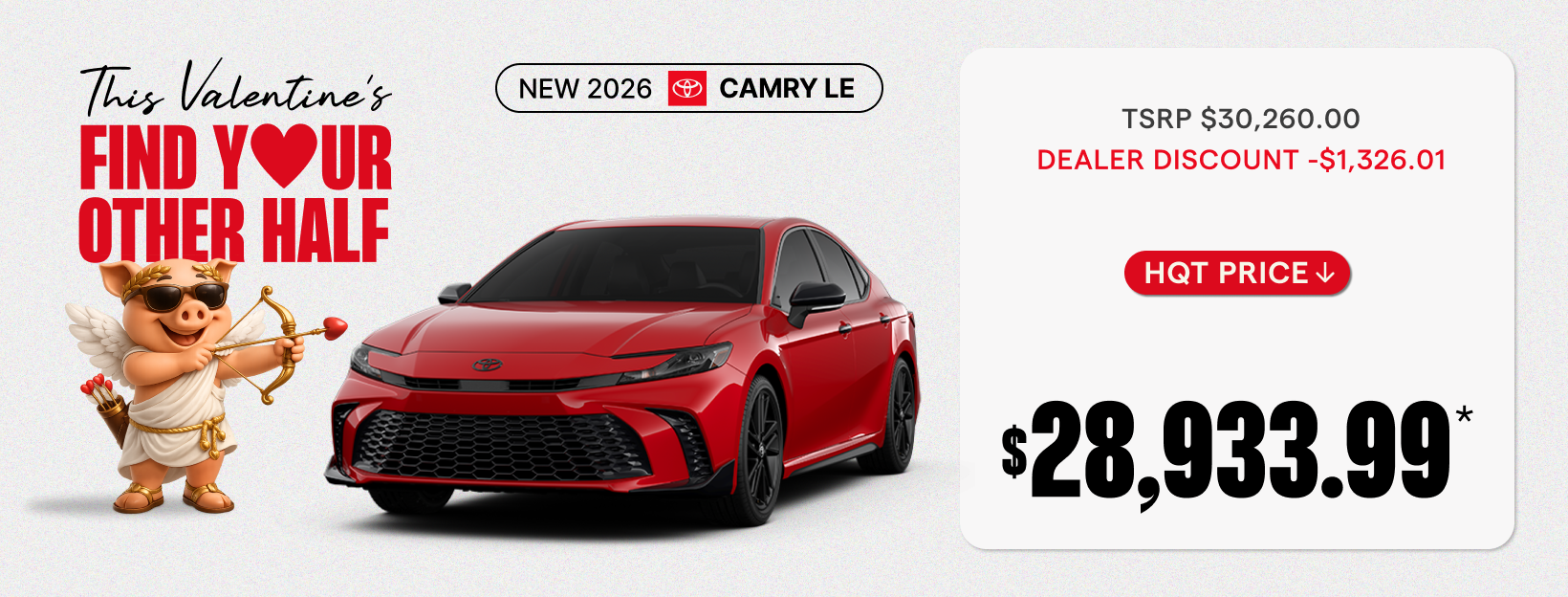 New 2026 Toyota Camry LE