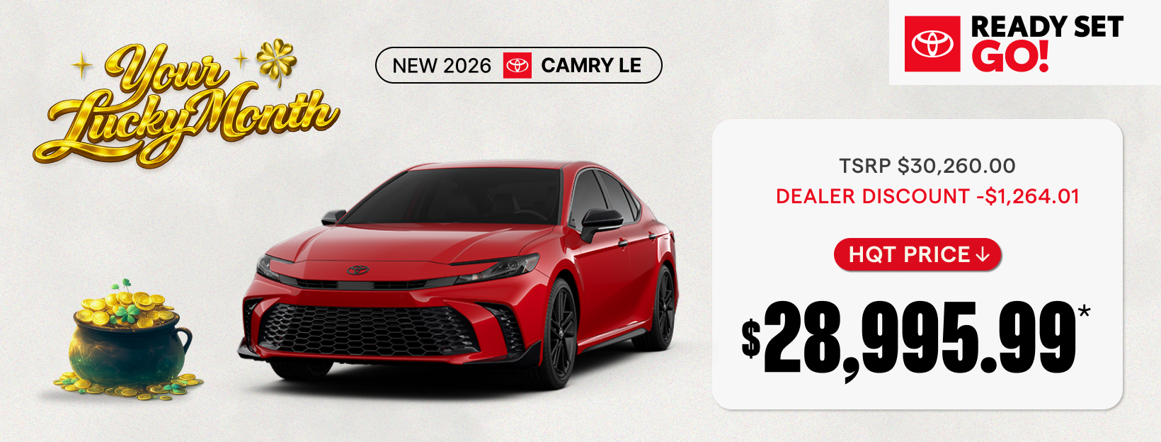 New 2026 Toyota Camry LE