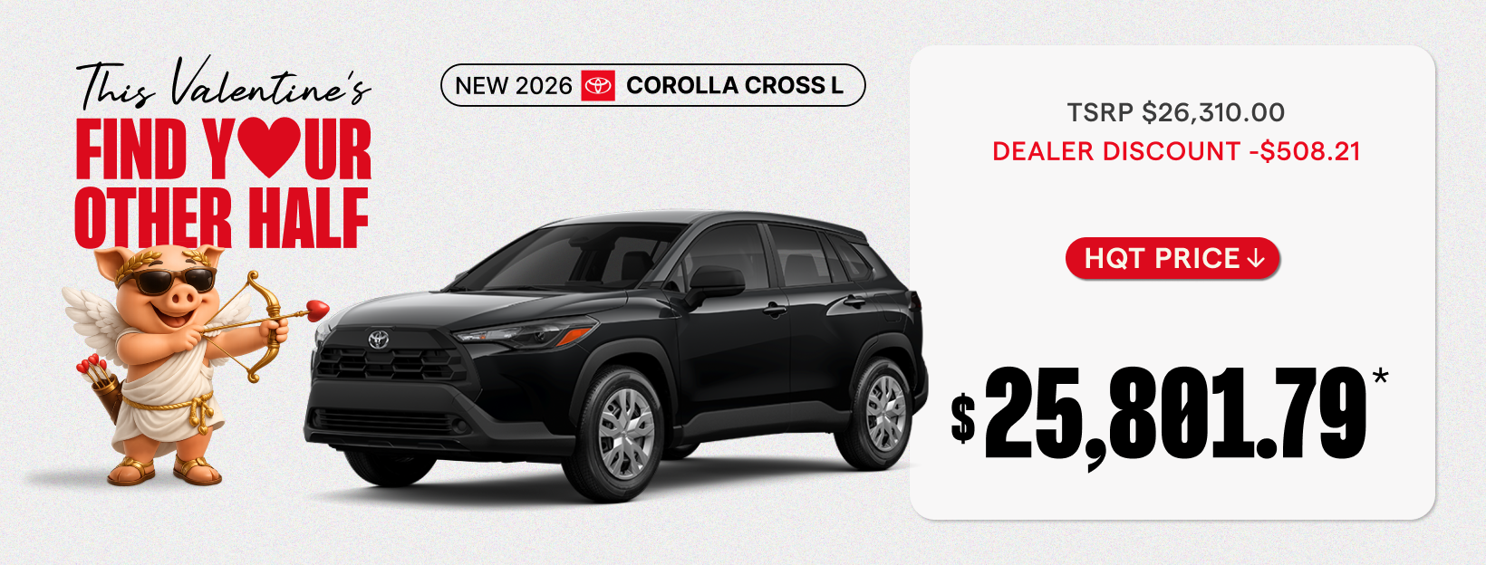 New 2026 Toyota Corolla Cross LE
