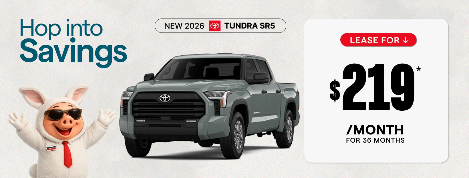 New 2026 Toyota Tundra SR5