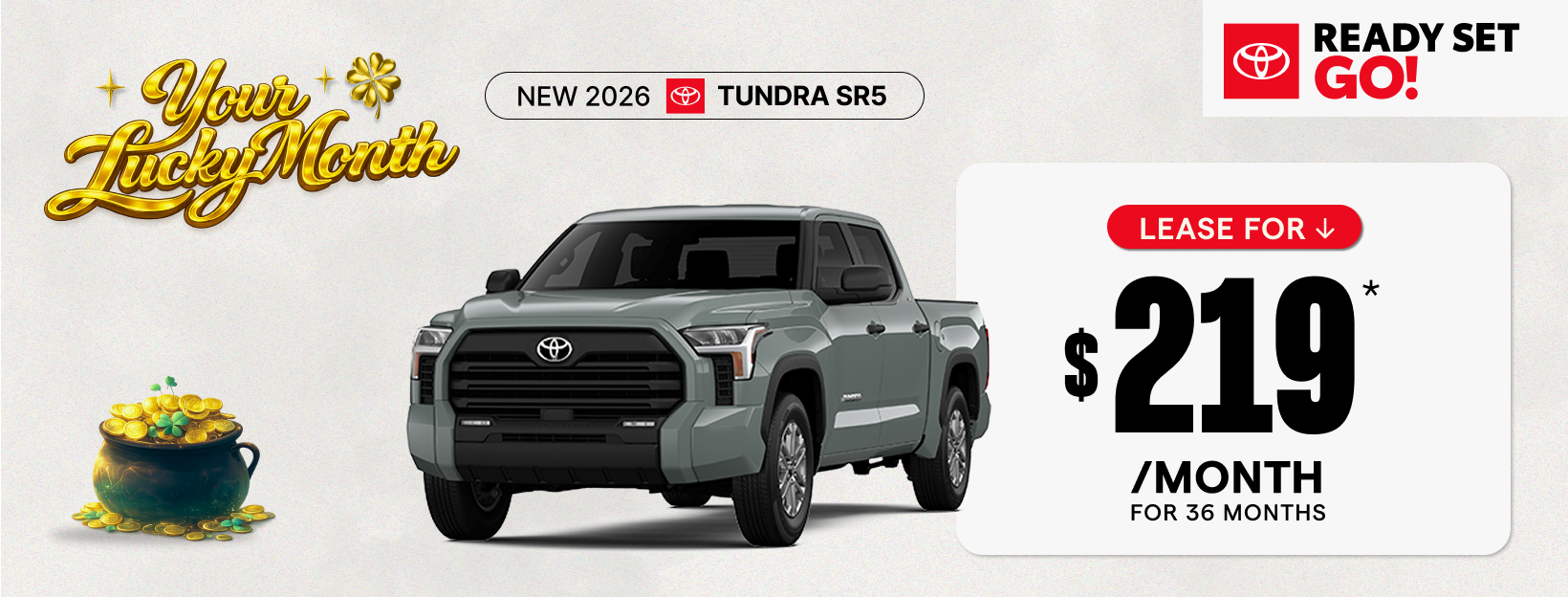 New 2026 Toyota Tundra SR5