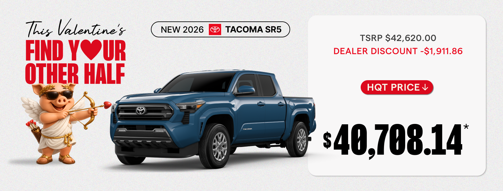 New 2026 Toyota Tacoma SR5