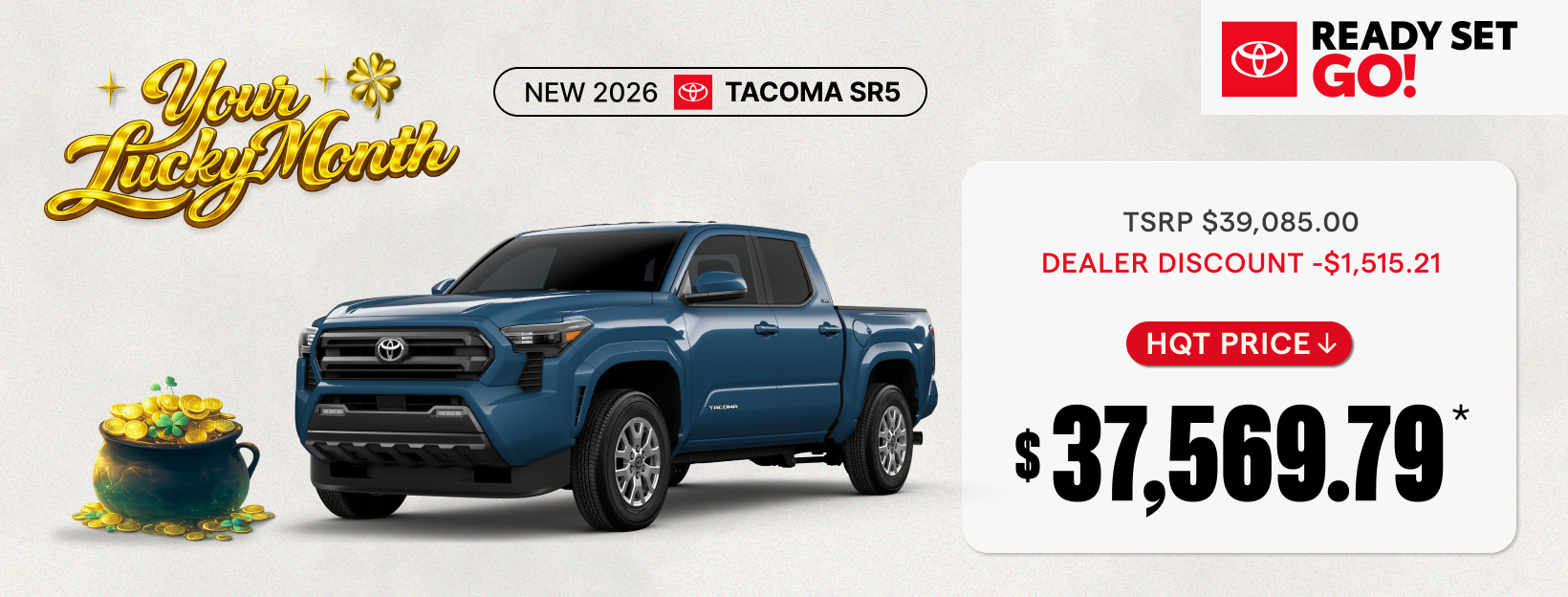 New 2026 Toyota Tacoma SR5