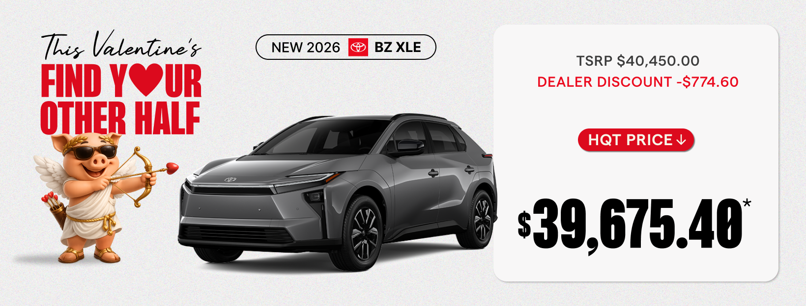 New 2026 Toyota BZ XLE