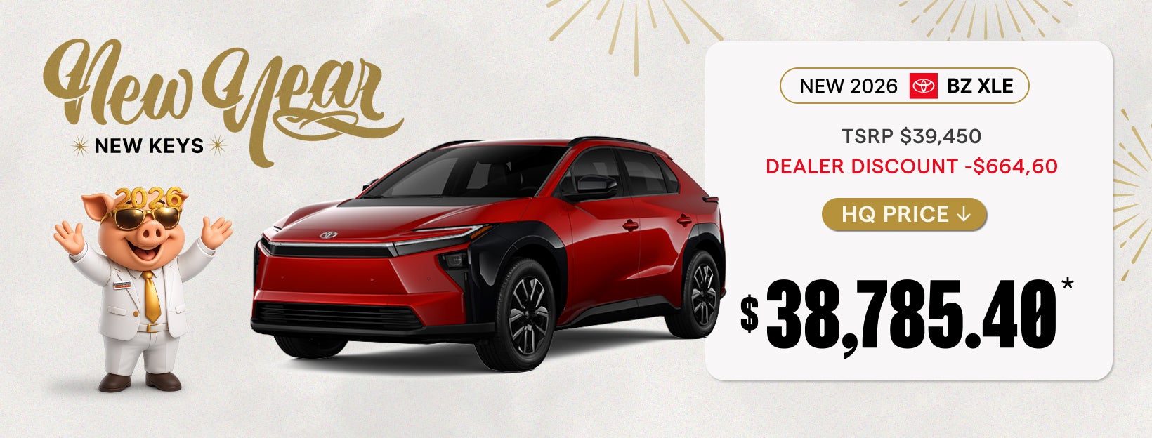 New Year - New 2026 BZ XLE