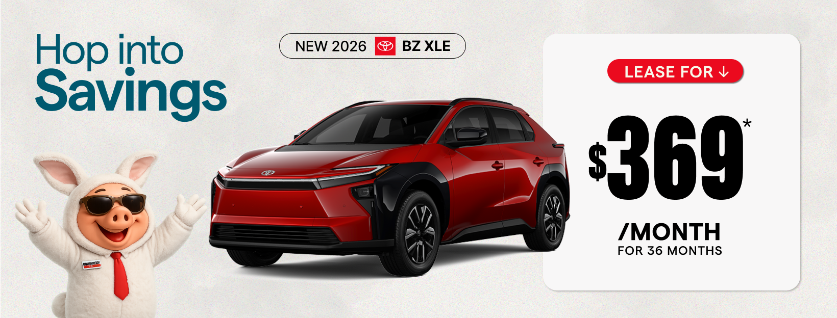 New 2026 Toyota BZ XLE