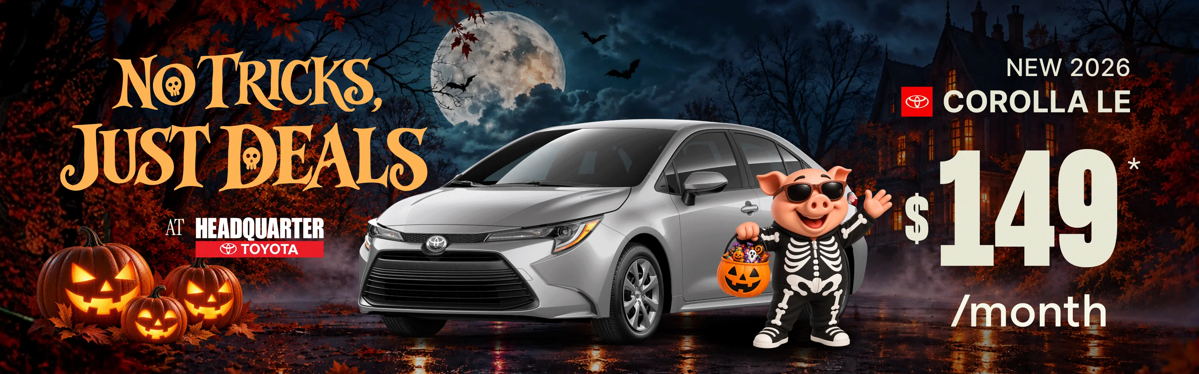 NO TRICKS, JUST DEALS
