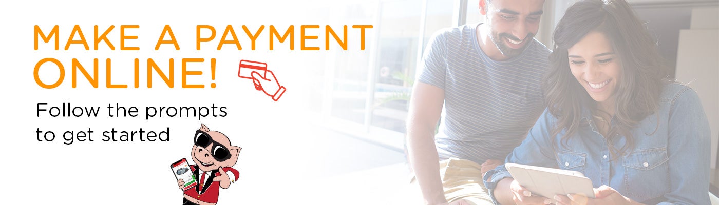 Make a payment online - Follow the promts to get started