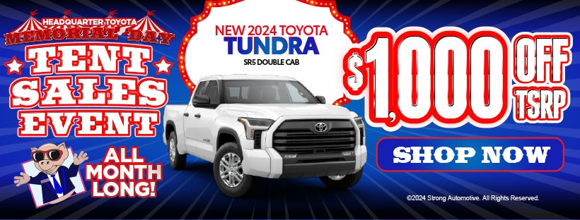 New 2024 Toyota Tundra SR5 $1,000 Off TSRP*